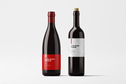 Set Wine Bottles Mockup, a Product Mockup by zpackcreative (Thumbnail 1 of 4)
