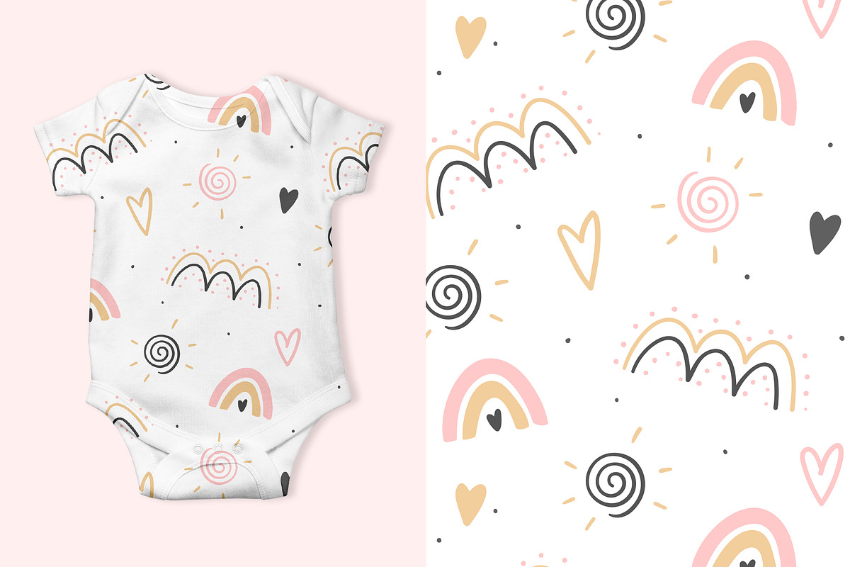 Kids cute seamless pattern, a Pattern Graphic by hanifa_design (Photo 7 of 10)
