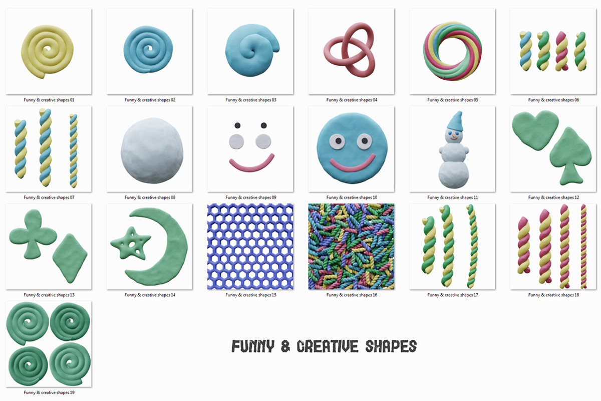 Plasticine Typography Creator, a Background Graphic by TVartworks (Photo 37 of 42)