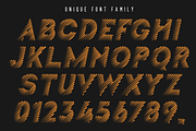 Unique Stripes Font, a Sans Serif Font by 177Studio (Thumbnail 5 of 8)