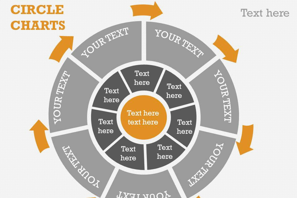 Circle Chart 1 PowerPoint Template, a Presentation Template by Yes Presentations (Photo 9 of 18)