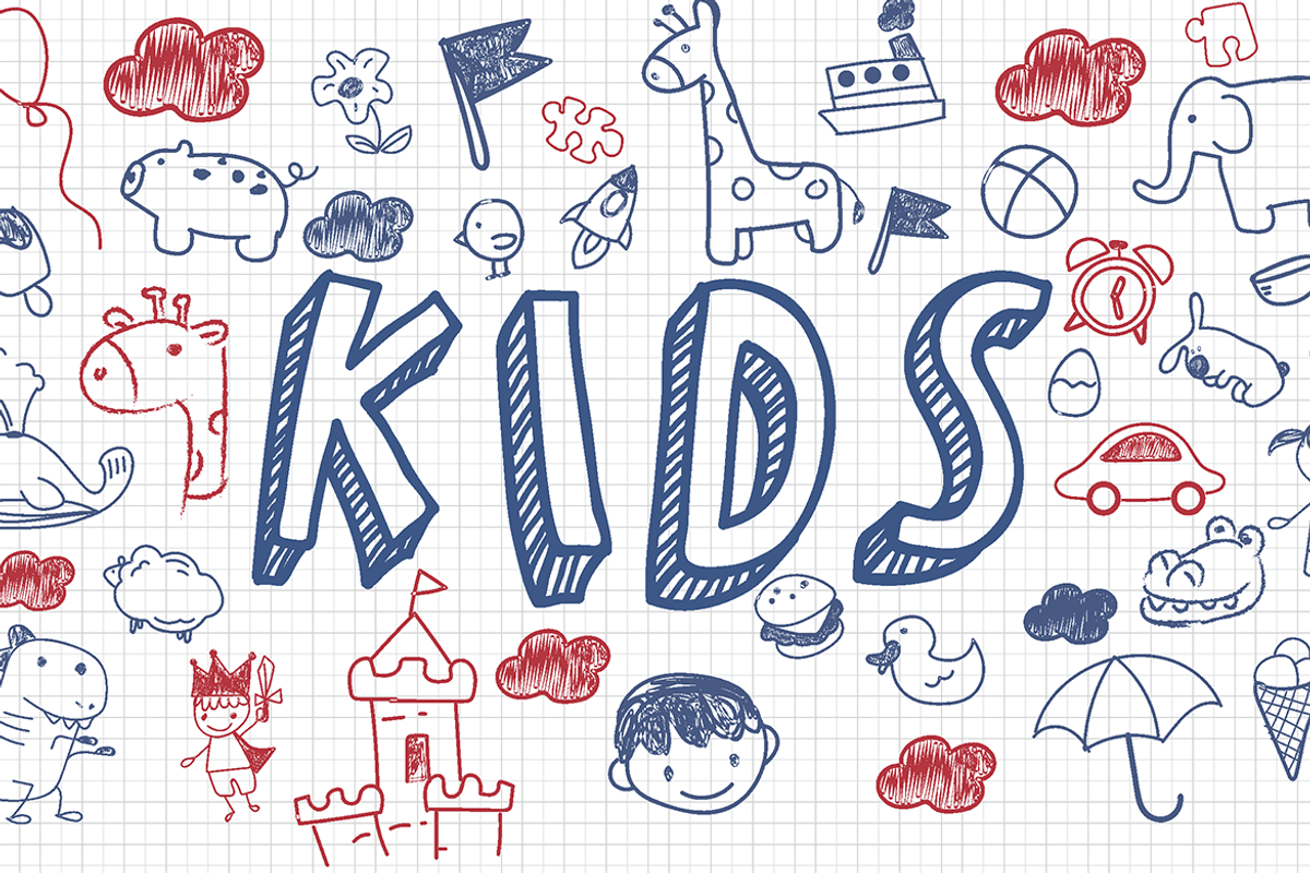 Fifth Grader – Doodle Font, a Sans Serif Font by tokokoo (Photo 3 of 11)