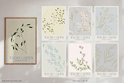 WILDER GARTEN delicate whimsy floral, a Decorative Illustration by January Bloom (Thumbnail 11 of 27)