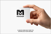 Business Card Mockup PSD, an Advertising Mockup by Bruno's Shop (Thumbnail 2 of 4)