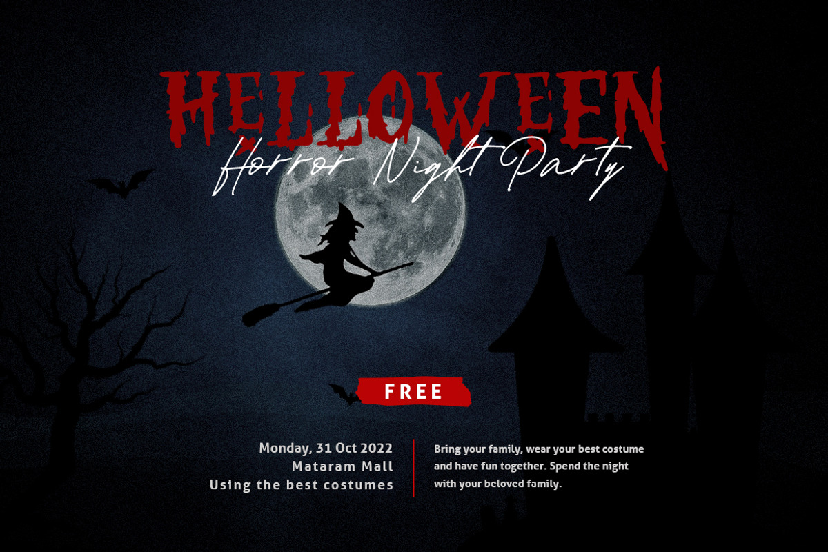 Spooky Trick - Creepy Halloween Font, a Font by Bale Type (Photo 4 of 10)