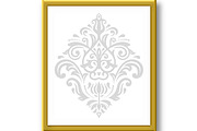 Oriental Abstract Vector Pattern, a Decorative Illustration by FineArtStudio (Thumbnail 2 of 3)