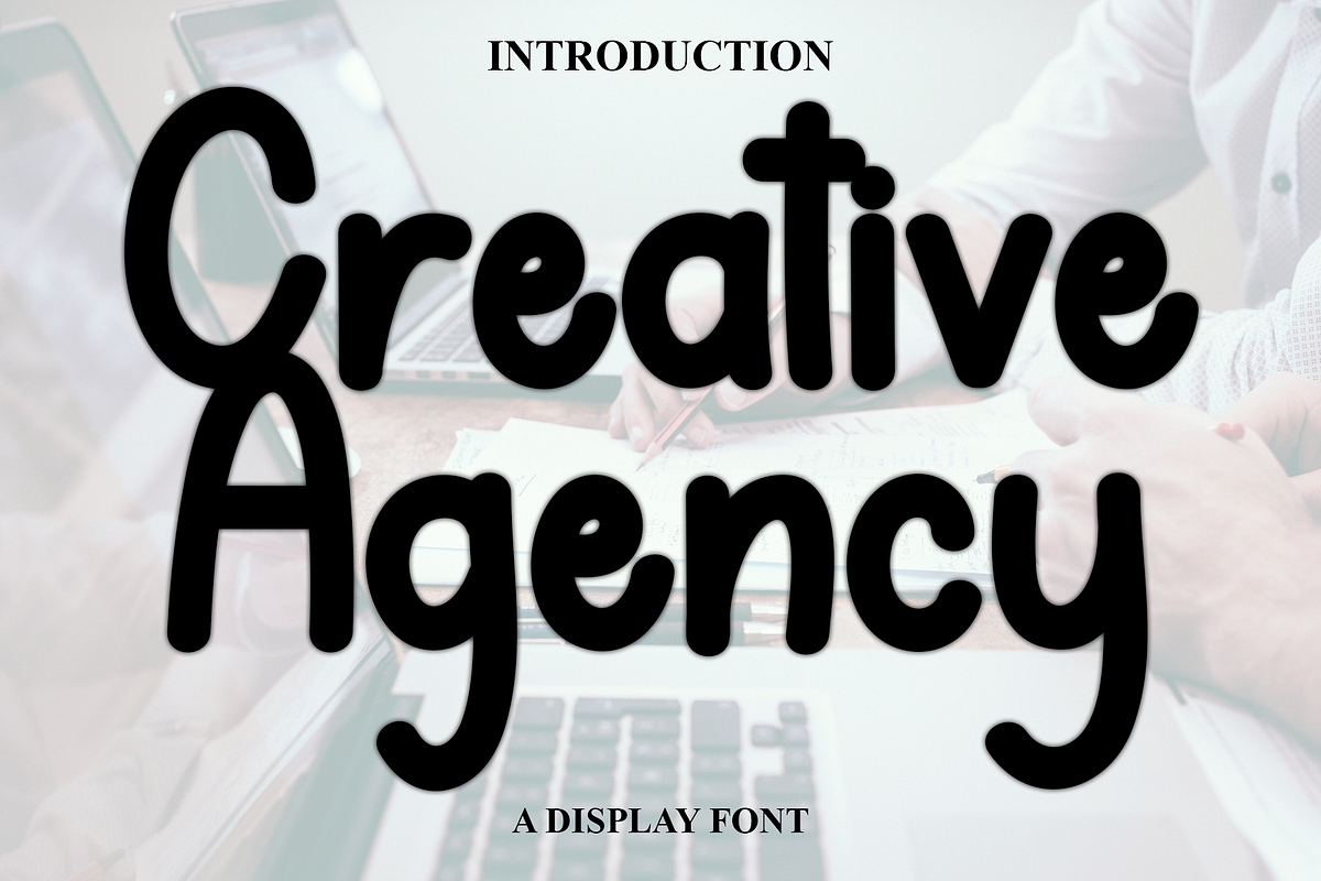 Creative Agency, a Sans Serif Font by InermediaSTUDIO (Photo 1 of 7)