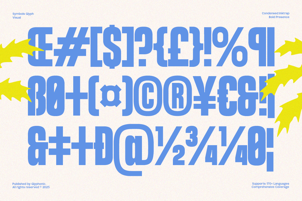 GC Grind - Bold Condensed Fonts, a Sans Serif Font by Glyphonic (Photo 15 of 17)