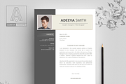 Professional Resume Template Smith, a Resume Template by AdeevaResume (Thumbnail 4 of 4)