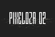 Pixeloza 02 ( FREE Style ), a Font by Fontsphere (Thumbnail 1 of 7)