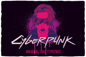 Cyberpunk Font Duo