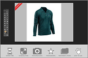 Cotton Longsleeve Mockup, an Advertising Mockup by Bruno's Shop (Thumbnail 2 of 3)