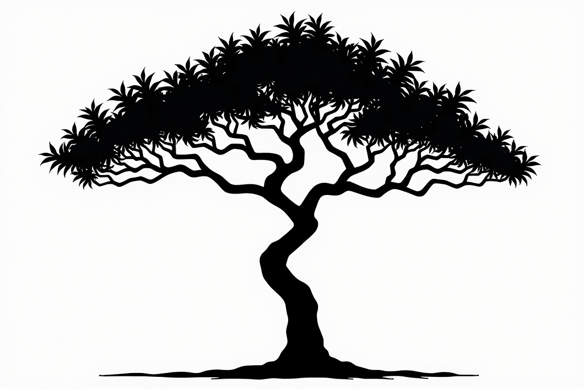 Wild Forest Tree Clipart Set, an Illustration by balal (Photo 12 of 20)