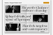 Heksilo - Luxury Serif Font, a Serif Font by Say Studio (Thumbnail 5 of 10)