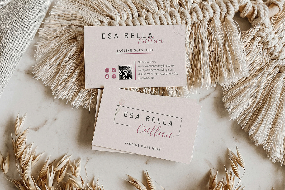 Elegant Business Card Canva Template, a Business Card Template by Arslan (Photo 3 of 6)