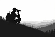 Professional Nature Photographer, an Illustration by Amazin_art (Thumbnail 2 of 8)