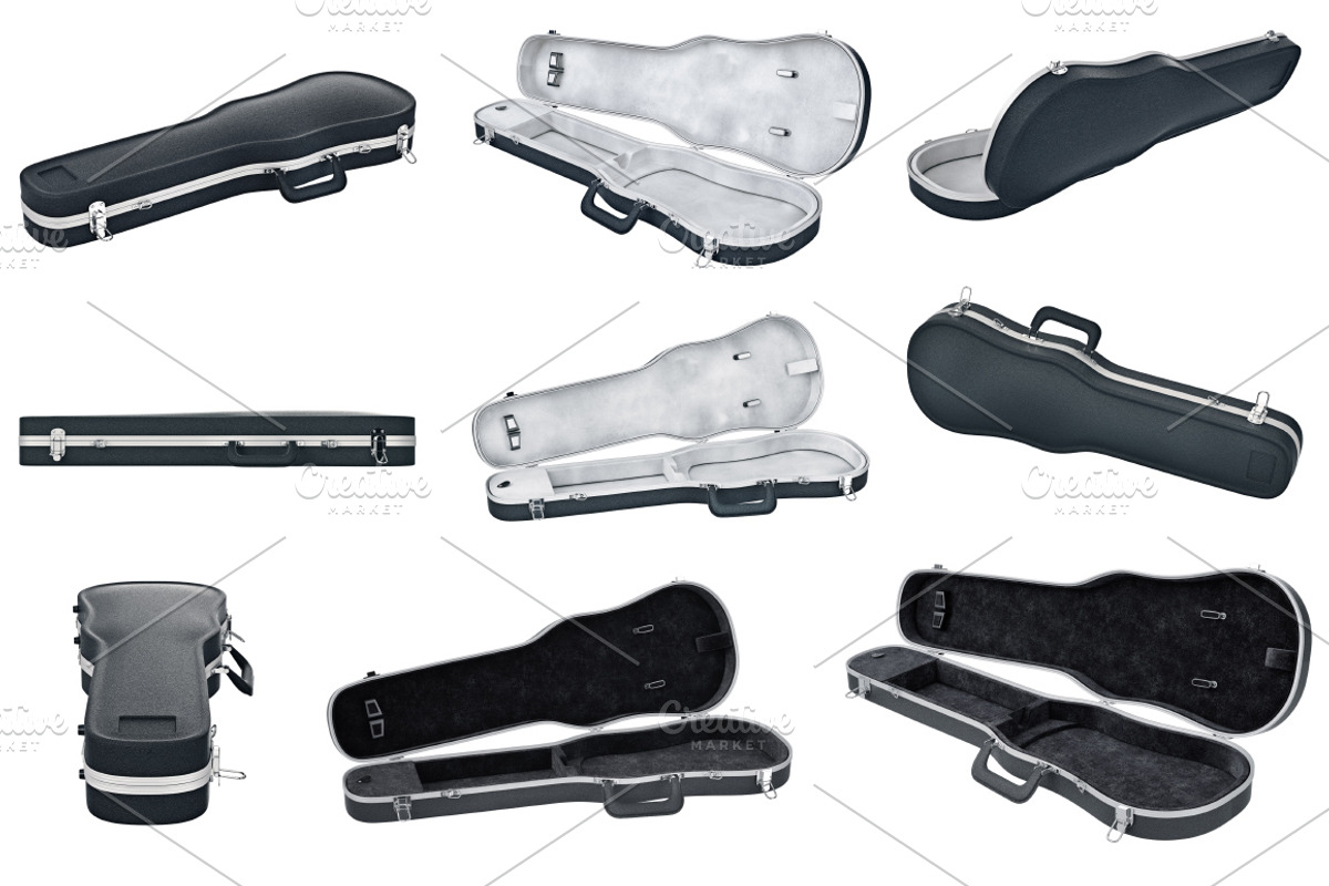 Case viola violin set, an Object Graphic by ARTYuSTUDIO (Photo 1 of 13)