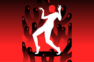Abstract Figure Full Illustration, an Illustration by graphicook