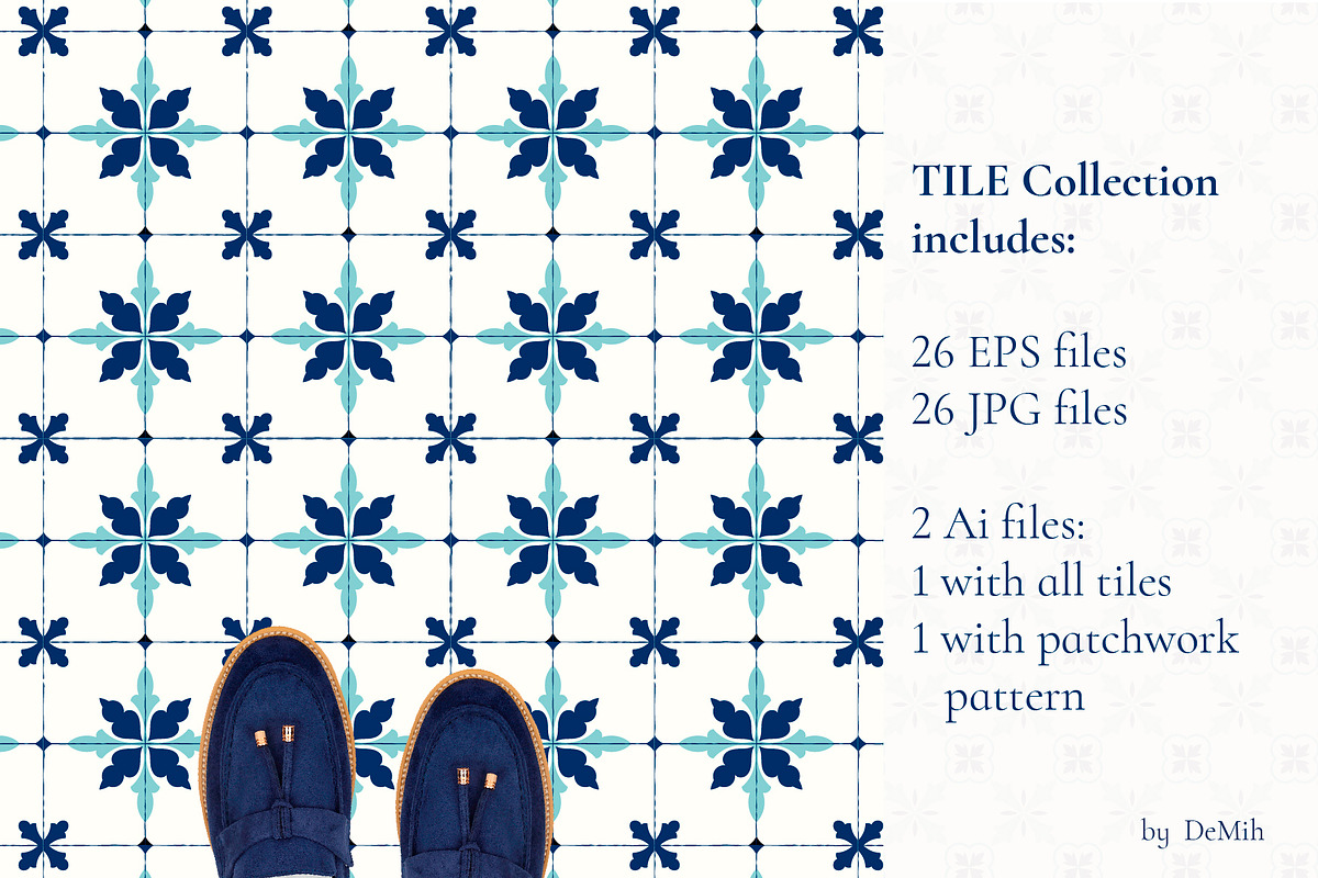 Mediterranean TILE Bundle 25+, a Pattern Graphic by DeMih (Photo 2 of 4)