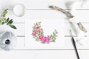 Hand-Painted Watercolor Floral, a Decorative Illustration by venus_canvas (Thumbnail 2 of 5)