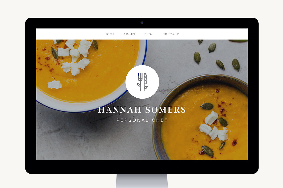 10 Minimal Healthy Food Logos, a Branding & Logo Template by GudBrand Studio (Photo 6 of 10)