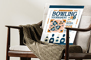 Folk Art Bowling Tournament Flyer, a Flyer Template by Hole Hope Design (Thumbnail 5 of 5)