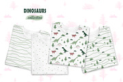 Dinosaurs: Kids Collection, a Pattern Graphic by YULIYA MART DESIGN (Thumbnail 6 of 7)