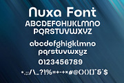 Nuxa Minimalist Tech Typeface, a Sans Serif Font by OWPictures (Thumbnail 8 of 8)