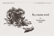 Lakeside Nature Illustrations, an Empty State Illustration by TheMountBirdStudio (Thumbnail 3 of 17)