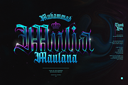 Avestrava Tattoo Blackletter, a Blackletter Font by ilhamtaro (Thumbnail 2 of 12)