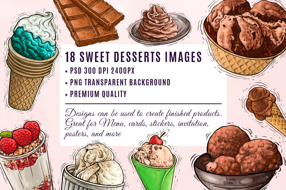 Ice Cream Watercolor Illustration, an Object Graphic by RMPL.std (Photo 4 of 4)