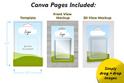 Blister Card Mockup + Template, a Packaging Mockup by Korner (Thumbnail 3 of 11)
