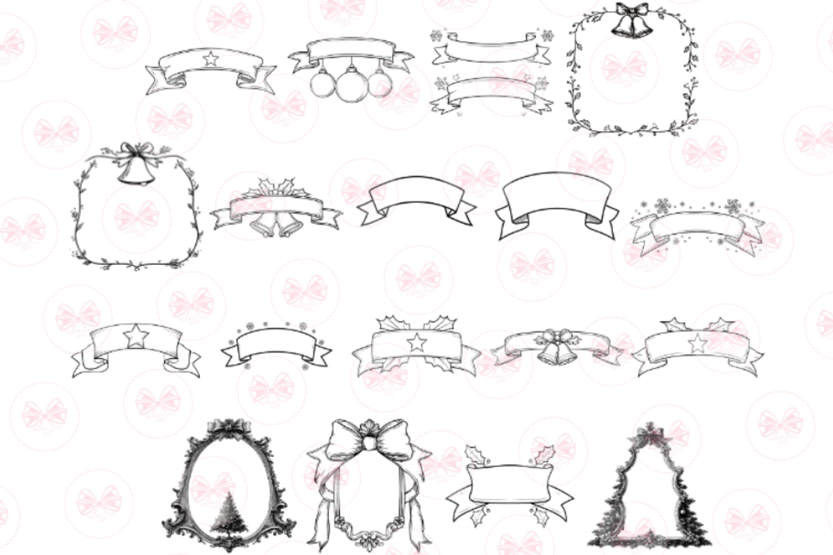 Christmas Labels Clipart, an Illustration by Markicha Art (Photo 3 of 5)