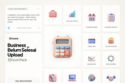 3D Business Icons, an Emoji Icon by River Visual (Thumbnail 1 of 5)