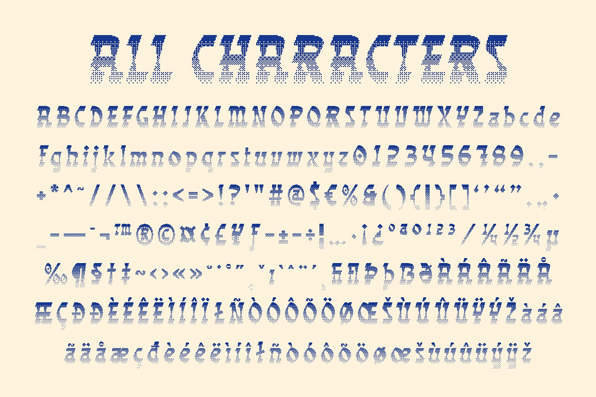 CS Desmon Halfpixel, a Serif Font by Craft Supply Co. (Photo 8 of 8)
