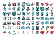540 Business doodle icons color set, an Outline Icon by TKDoodle (Thumbnail 6 of 9)