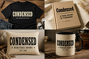 Condensed, a Slab Serif Font by Wow Magic (Thumbnail 2 of 5)