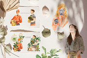 Stay Home & Love Plants Collection, a Decorative Illustration by Cat In Colour (Thumbnail 2 of 10)