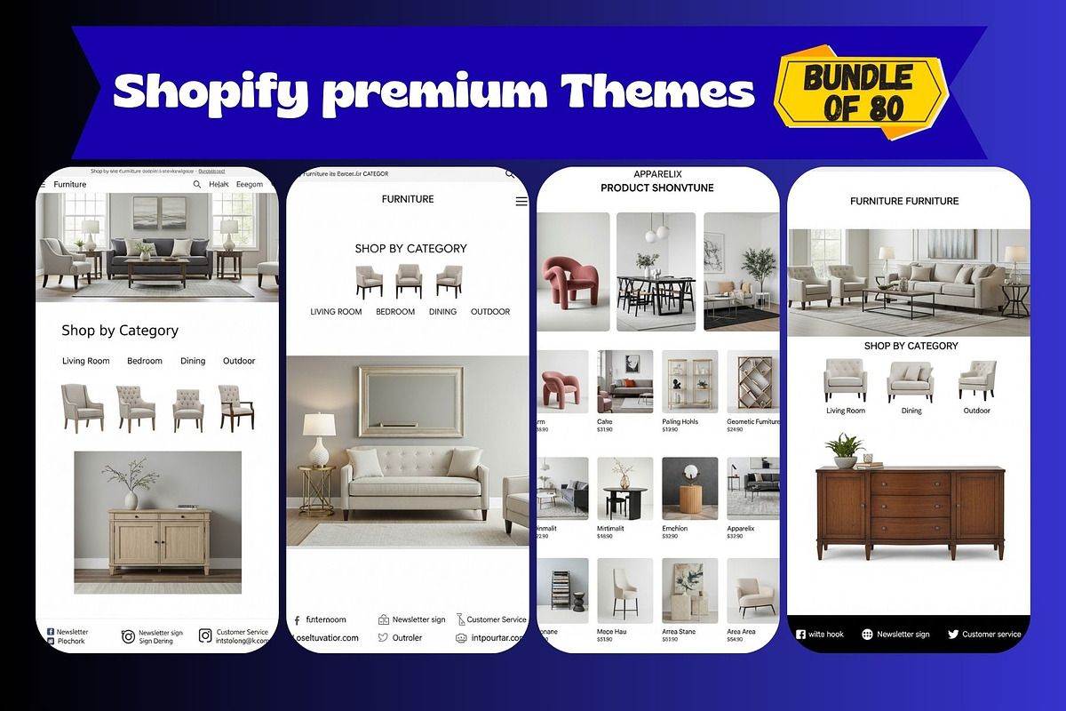 Shopify Premium bundle of 80 Themes, a Shopify Template by Aban's World (Photo 37 of 59)