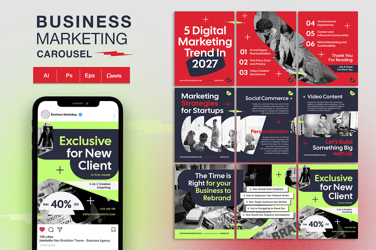 Business | Instagram Carousel