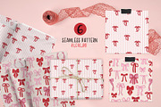 Coquette pink bows Vector collection, a Decorative Illustration by NataKa (Thumbnail 7 of 9)