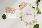 Watercolor flower - Hydrangea, an Illustration by Beigetime (Thumbnail 6 of 9)