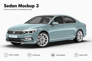 Sedan Mockup 3