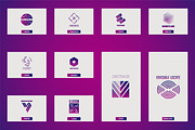 100 abstract logo, a Branding & Logo Template by airunreal (Thumbnail 7 of 14)