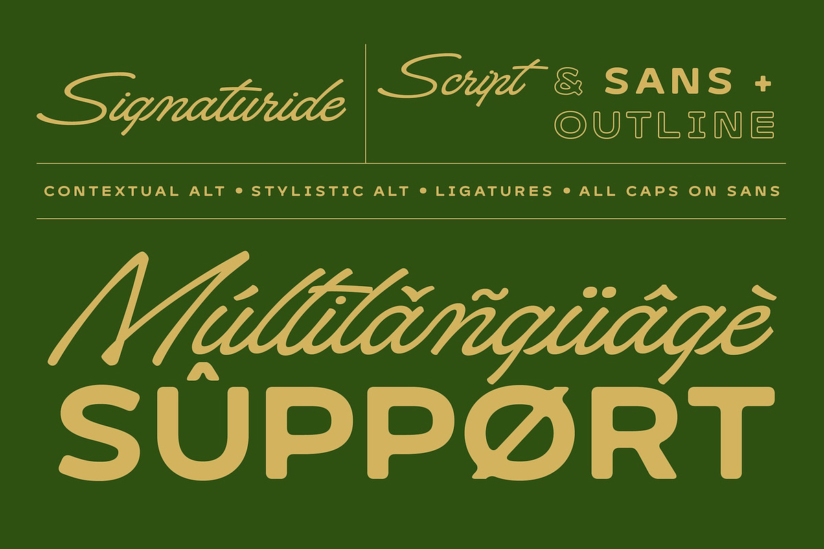 Signaturide, a Script Font by Adam Fathony (Photo 16 of 16)