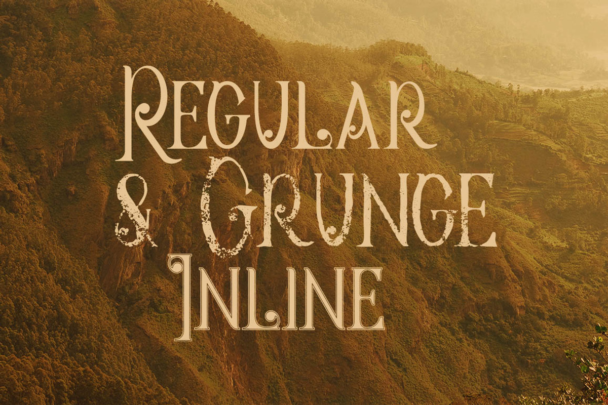 Meravin Typeface preview 2