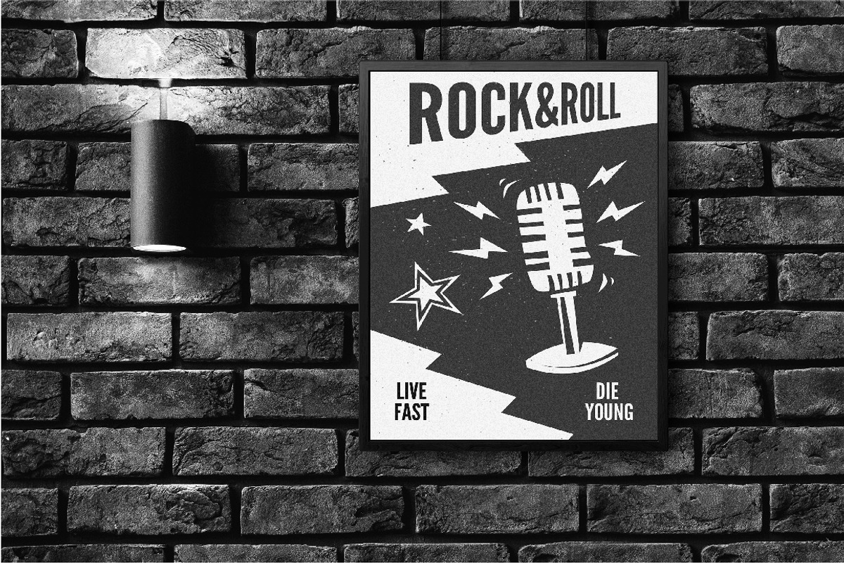 %SALE% -Rocknrolla, an Object Illustration by VectorVision (Photo 6 of 12)