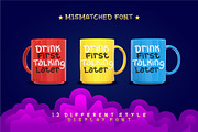 Mixy Missy - 12 Styles Display Font, a Sans Serif Font by PutraCetol Studio (Thumbnail 5 of 17)