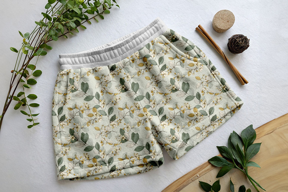 Senna Leaves and Blossom Patterns, a Pattern Graphic by one-touch (Photo 5 of 9)