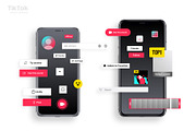 Tik Tok Mockup, a Social Media Template by karnofff (Thumbnail 3 of 8)